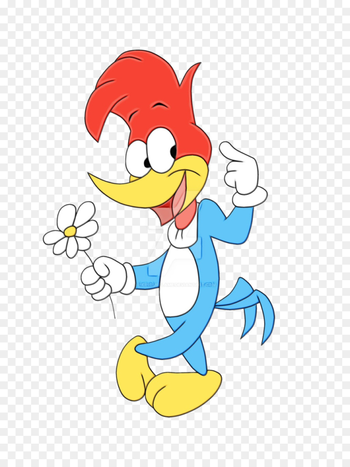 Free: Woody Woodpecker, Woodpecker, Cartoon, Fictional Character PNG -  