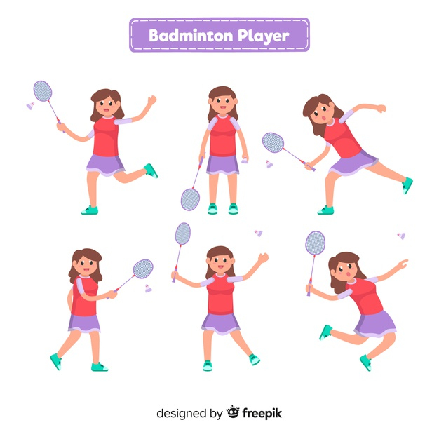 Free: Badminton Player Collection | Download now free vectors on Freepik -  