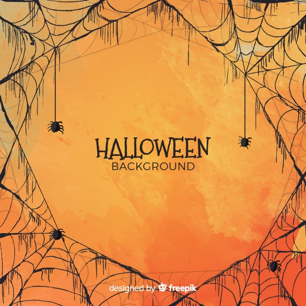 Halloween night background with vampire mummy Vector Image