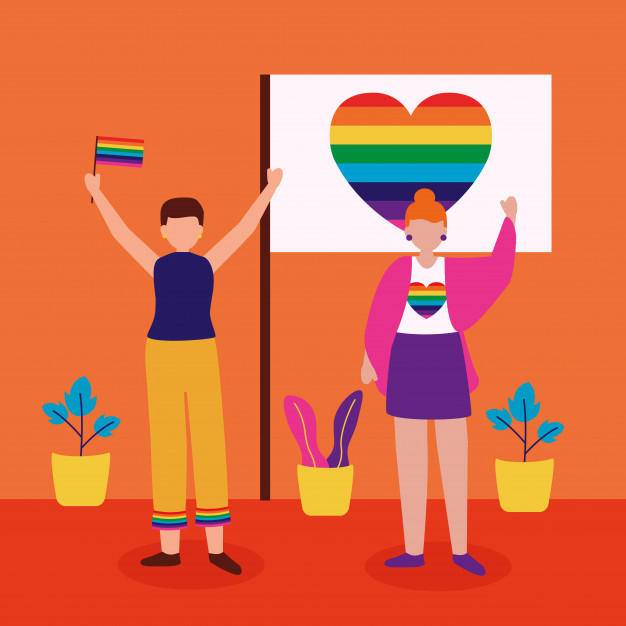 Free The Queer Community Lgbtq Design Free Vector Nohatcc 