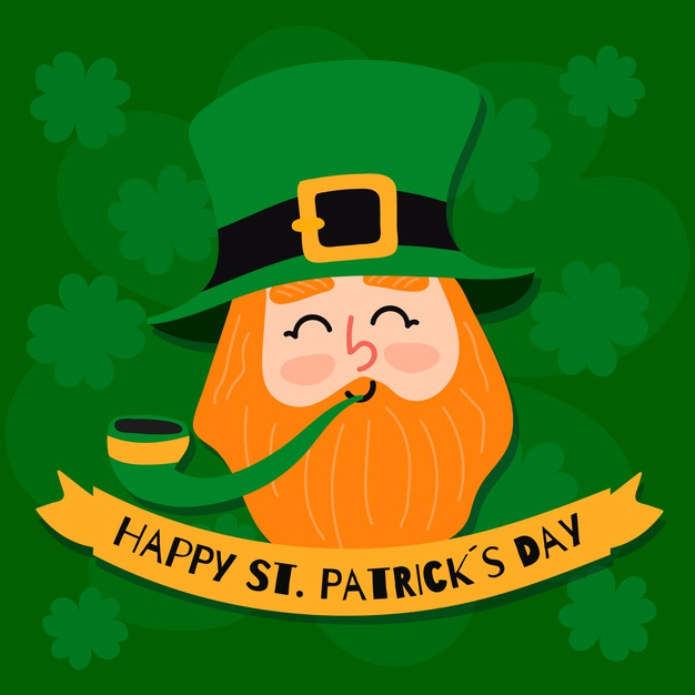 Free Vectors  St. Patrick's Day Leprechaun