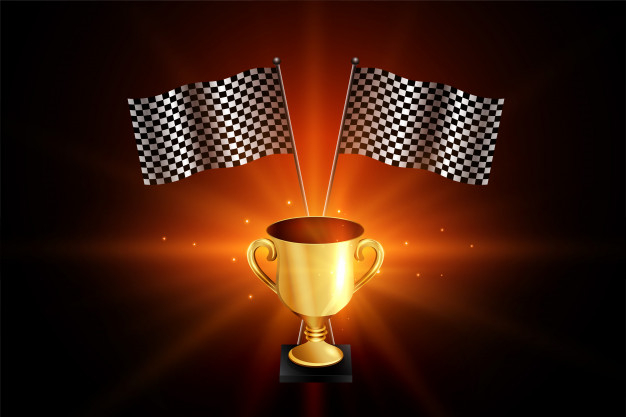 finishing,motorsport,drag,checker,goblet,end,championship,rally,formula,one,grand,finish,ceremony,first,motocross,checkered,achievement,victory,start,fast,outdoor,cycle,champion,competition,win,race,motor,flags,auto,racing,speed,medal,trophy,cup,winner,success,golden,game,bike,sports,flag,line,car,gold
