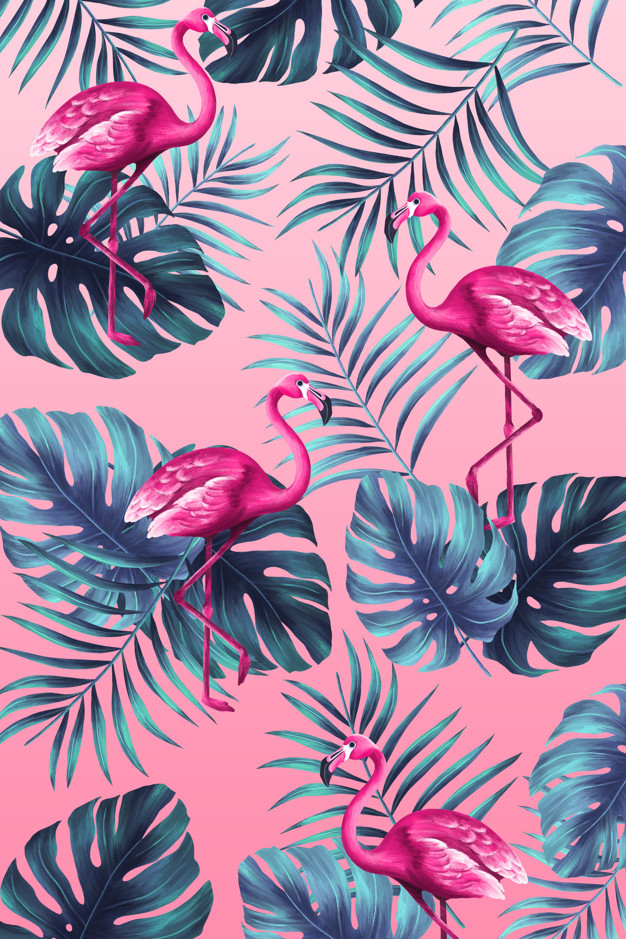 seasonal,monstera,summertime,painted,season,style,textile,botanical,funny,print,hawaii,palm,flamingo,fabric,natural,palm tree,tropical,leaves,floral pattern,paint,pink,blue,nature,leaf,summer,hand,flowers,tree,floral,watercolor,pattern,background