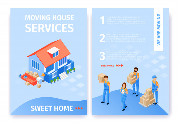 Free: Set moving house services sweet home flat cartoon. Free Vector -  