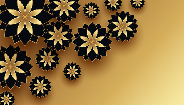 Premium Photo  Gold flakes abstract background.