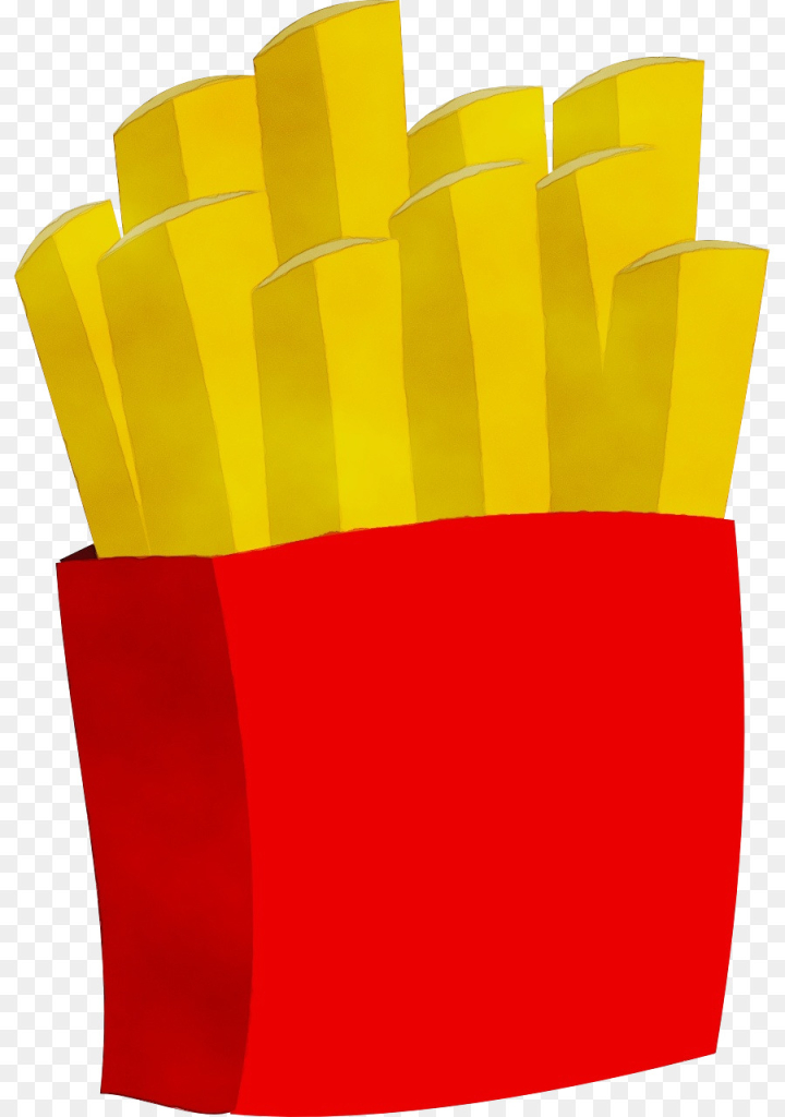 watercolor,paint,wet ink,yellow,side dish,glove,french fries,png