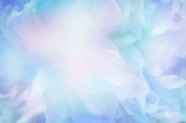 Free: Vibrant blue watercolor painting background Free Vector 