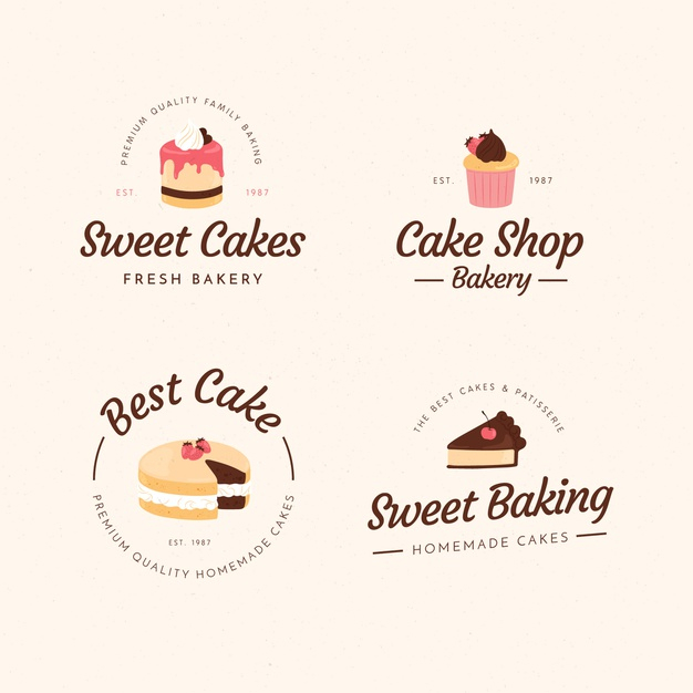 pastries,tasty,set,delicious,patisserie,collection,pack,cookies,sweet,branding,modern,company,bakery,cake,template,business,food,logo