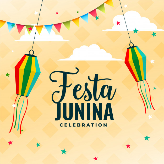 Free: Festa junina celebration poster design with decoration elements Free  Vector 