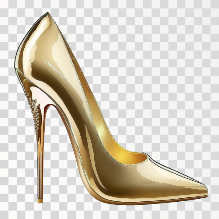 Women's Red High Heels PNG Image – Free Download