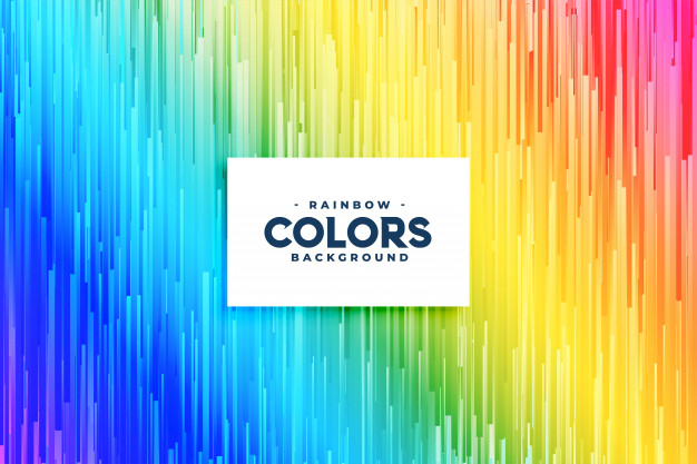 Free Colorful Vertical Stripes Background Graphic