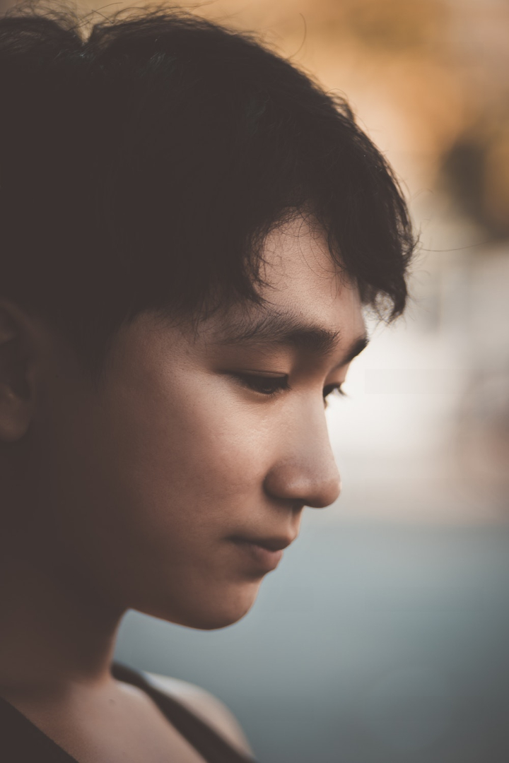 Close-Up Shot of a Man's Face · Free Stock Photo