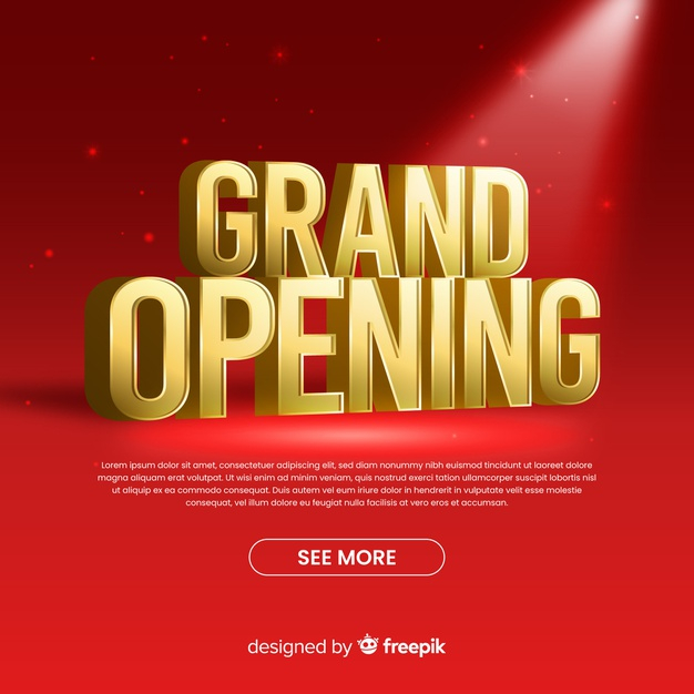 shortly,advert,commercial,insignia,soon,sell,startup,letters,message,opening,celebrate,sales,store,golden,sign,shop,marketing,typography,red,template,business,banner,background