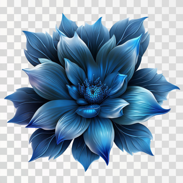 Blue Lily PNG Images, Blue, Lily, Flowers PNG Transparent Background -  Pngtree