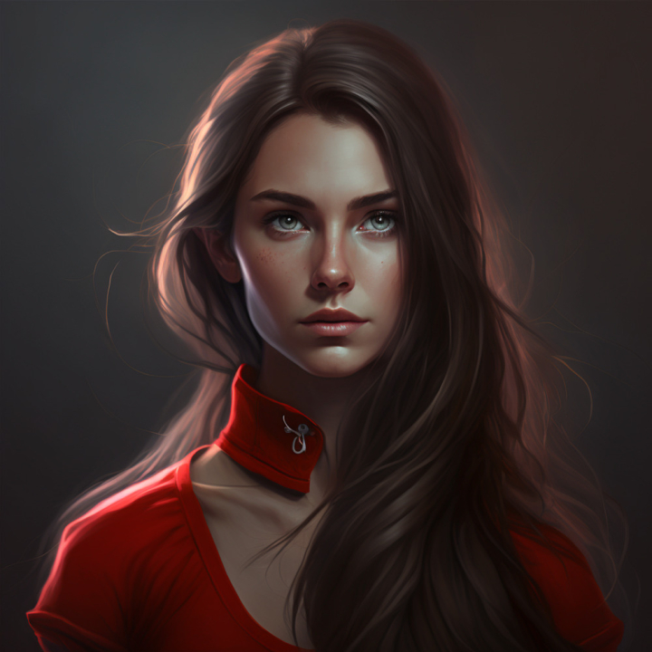 ai generated face,woman,face,brown hair,red,ai generated,fantasy