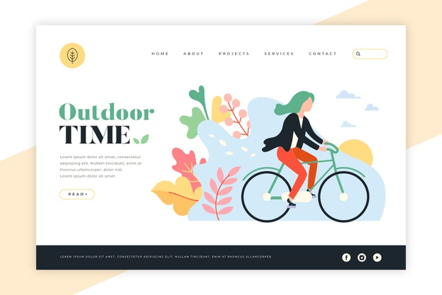 landing,homepage,theme,content,outdoor,page,media,landing page,social,internet,website,web,sport,template,technology