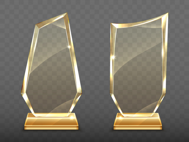 plexiglass,base,acrylic,realistic,achievement,transparent,crystal,prize,trophy,glass,award,template