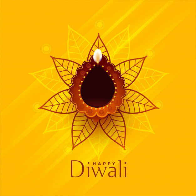 Free: Creative happy diwali traditional background design Free Vector -  