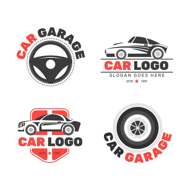 car garage,collection,company logo,business logo,garage,brand,identity,car logo,symbol,branding,company,flat,corporate,tag,car,business,logo