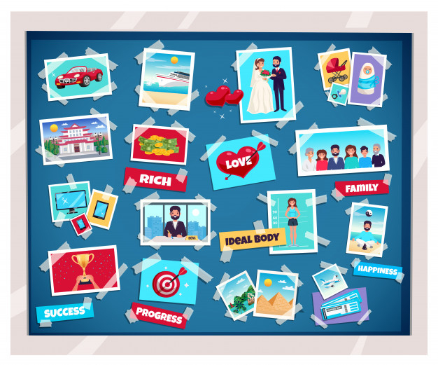 Vision board Vectors & Illustrations for Free Download