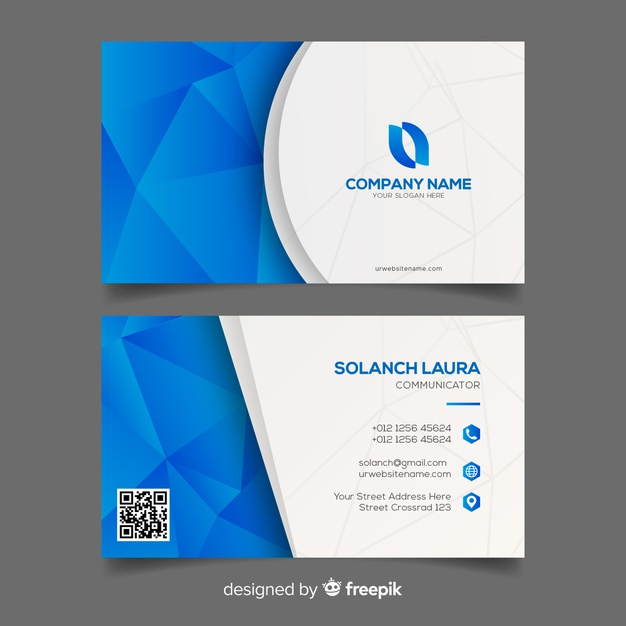 ready to print,visiting,qr,corporative,ready,visit,qr code,abstract shapes,code,brand,identity,print,geometric shapes,visit card,information,polygonal,data,branding,modern,company,contact,corporate,stationery,shape,presentation,polygon,shapes,visiting card,office,blue,geometric,template,card,abstract,business,business card