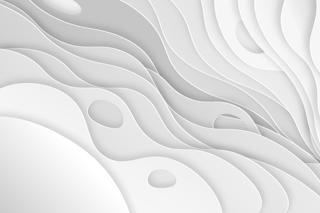 Free: White abstract background in 3d paper style Free Vector 