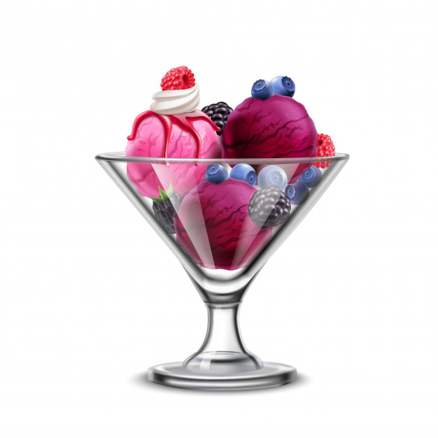 Download Ice Cream, Bowl, Sundae. Royalty-Free Vector Graphic