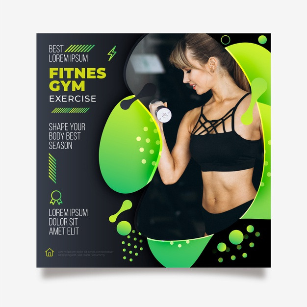 publicity,fit,ad,professional,exercise,info,healthy,offer,photo,promotion,leaflet,gym,marketing,health,fitness,sport,template,business,poster,flyer