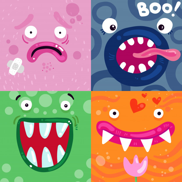 Tag Game Clipart Group Of Colored Aliens Cartoon Vector, Tag Game