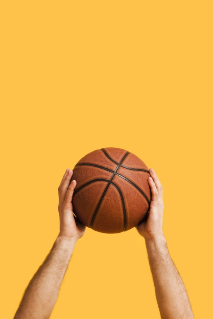front view,copy space,enjoyment,front,vertical,copy,playing,active,hobby,male,activity,view,basket,play,exercise,fun,game,basketball,sports,space,hands,sport,man