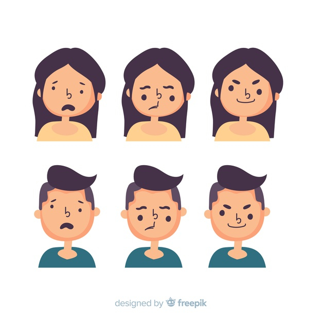 different moods of human