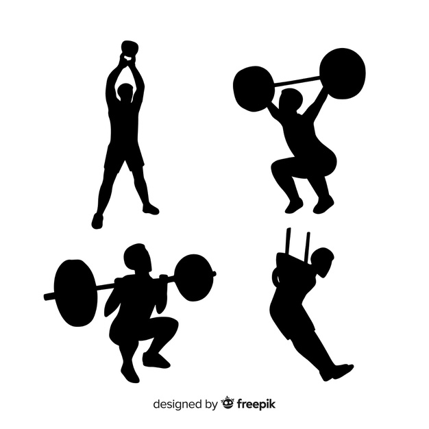 Pilates Exercises Silhouette Pack Vector Download