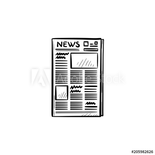 newspaper,hand,drawn,outline,doodle,icon,news,local,daily,symbol,vector,paper,isolated,web,illustration,signs,flat,earth,logotype,concept,media,fresh,newsletter,black,design,document,latest,element,object,important,article,print,publication,background,fact,front,reportage,finance,modern,protected,simple,press,headline,politic,business,page,tool,urgency,newsprint,white,adobestock