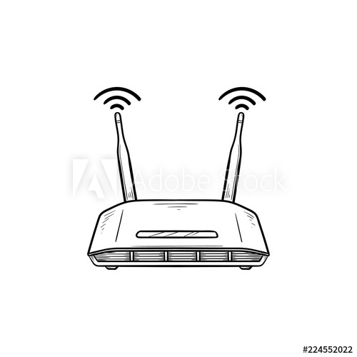 wi-fi,router,hand,drawn,outline,doodle,icon,cyberspace,technology,wireless,vector,access,antennae,modem,communication,illustration,network,symbol,web,connection,isolated,signs,mobile,business,digital,computer,connect,datum,net,office,switch,flat,gateway,hardware,signal,line,device,zone,buttons,link,website,ray,set,signal,wave,equipment,ethernet,firewall,hot,adobestock