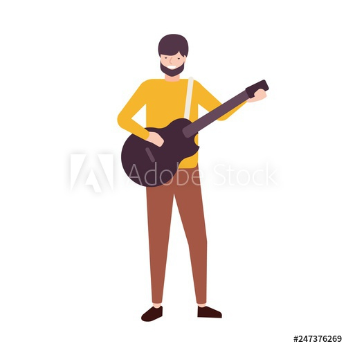 vector,bearded,man,playing,guitar,singing,singer,solo,professional,guitarist,bard,adorable,adult,beard,boy,cartoon,character,cute,flat,funny,guy,happy,hold,illustration,isolated,job,lovely,male,modern,music,musical,musician,occupation,people,perform,performance,performer,person,play,player,positive,profession,qualified,rock,rocker,sing,soloist,song,racked,adobestock