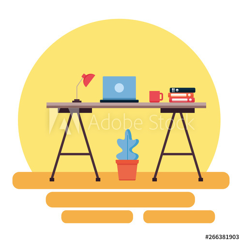office,desk,bookshelf,workplace,furniture,laptop,plant,hot drink,cup,lamp,book,table,vector,illustration,business,interior,modern,work,computer,flat,indoor,workspace,bookcase,corporate,shelf,style,home,background,book,space,place,job,icon,object,paper,case,desktop,cartoon,adobestock