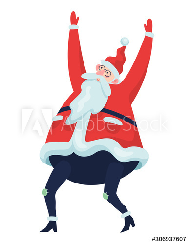 funny,santa,claus,wearing,traditional,red,coat,celebrate,christmas,card,cartoon,celebration,character,cute,december,decoration,design,fun,greeting,happy,holiday,illustration,merry,new,season,symbol,vector,white,winter,year,animal,background,banner,costume,christmas,hat,isolated,present,concept,adobestock