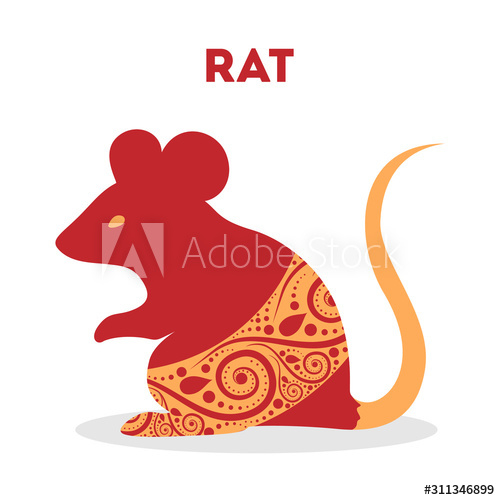 vector,illustration,traditional,chinese,zodiac,animal,mouse,rat,decoration,culture,art,festival,silhouette,graphic,isolated,year,idea,lunar,new,orient,religion,tradition,religious,style,shape,history,festive,historical,asian,red,retro,abstract,ancient,classic,cultural,east,eastern,artistic,ethnicity,adobestock