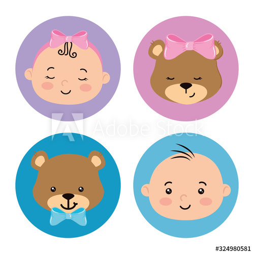 set,cute,icon,baby,shower,design,little,girl,adorable,boy,infant,female,childhood,children,animal,teddy,bear,wild,fun,small,innocence,care,happy,sweet,newborn,funny,love,vector,illustration,happiness,smiling,simple,joy,beauty,cheerful,innocent,graphic,smile,cartoon,icon,isolated,character,adobestock