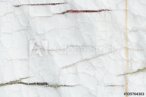 white,tarp,background,bag,blank,clothes,colours,copy space,decor,decoration,design,effect,element,fabric,fiber,floor,flooring,grunge,grimy,interior,material,old,pattern,patterned,plastic,recycled,rough,surface,tarp,tearing,textile,texture,textured,torn,wallpaper,weathered,white background,worn,adobestock