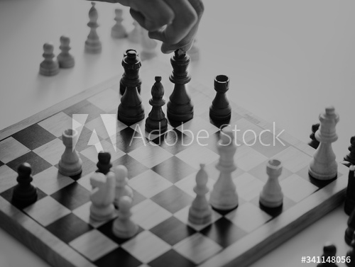 chess,game,business,strategy,concept,america,american,black-and-white,businessperson,caucasian,challenge,competition,decision,english,european,german,greyscale,hand,help,isolated on white,performance,planning,playing,russian,solution,strength,success,tactic,target,team,teamwork,westerner,white,white background,adobestock