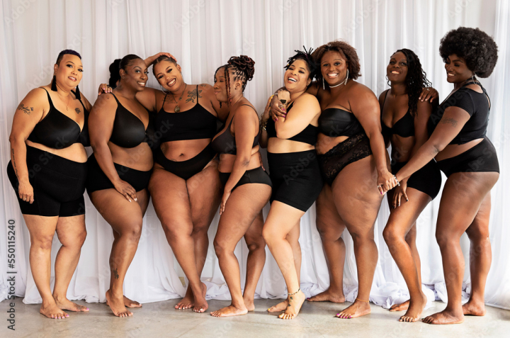 8,celebrate,black,woman,connection,share,black bra,bra,panty,hair,short hair,afro,dreadlocks,braid,curvy,fitness,athletic,slim,young adult,adult,boudoir,friendship,atlanta,georgia,friends,standing,smiling,happiness,together,group,woman,people,smile,body,adobestock