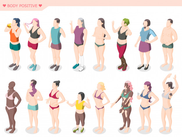 birthmark,vitiligo,stretch marks,mastectomy,freaks,bearded woman,dermatology,positivity,anorexia,bearded,torso,overweight,obese,bald,marks,stretch,swimsuit,adult,set,collection,movement,problem,bikini,figure,eating,female,skin,body,person,isometric,3d,health,woman