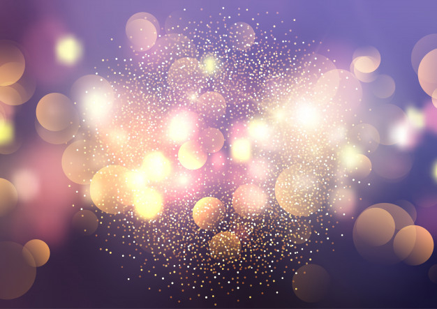 Free: Bokeh lights and glitter background Free Vector 