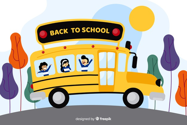 ready to print,educate,ready,courses,lesson,academic,teaching,school bus,back,backpack,learn,class,creativity,college,print,flat design,boy,flat,bag,study,bus,back to school,happy,teacher,student,girl,education,design,book,school,background