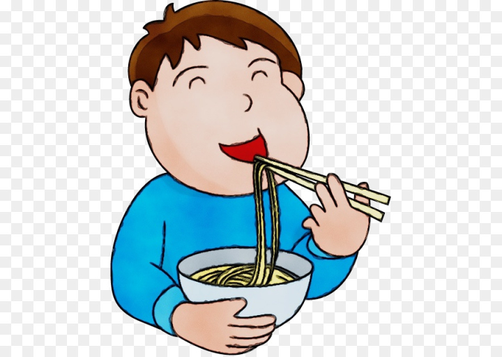 Free: cartoon clip art eating junk food meal 