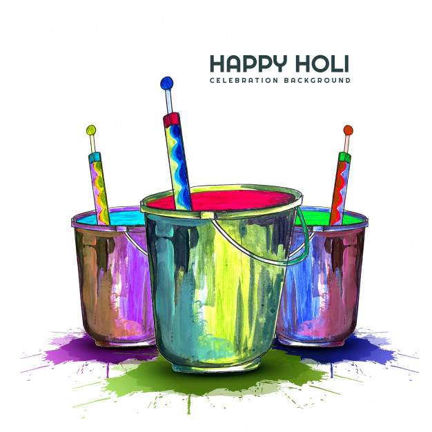 Easy & Beautiful white paper Holi Card making idea |DIY Happy holi greeting  Card |Handmade holi card - YouTube
