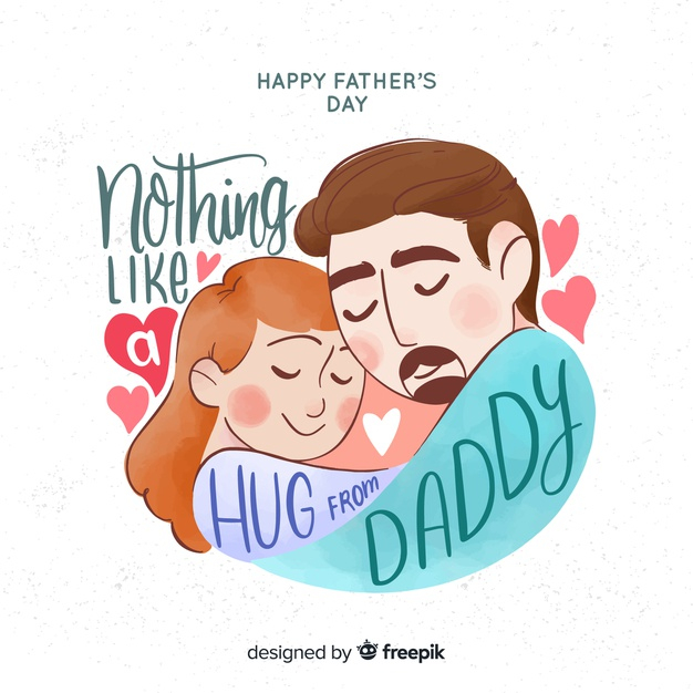 fatherhood,paternity,familiar,june,fathers,daughter,daddy,relationship,greeting,lovely,day,hug,parents,dad,celebrate,fathers day,father,happy,celebration,family,love,heart,watercolor,background