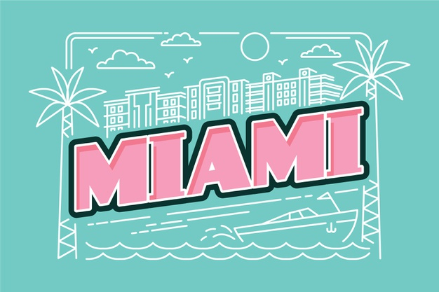 urbanism,miami,colourful,beautiful,urban,lettering,calligraphy,town,modern,colorful,text,font,typography,city,design