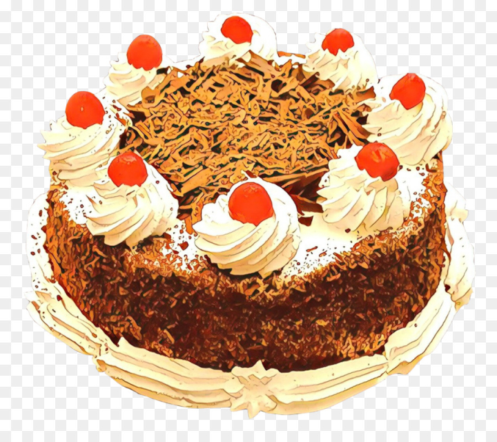  cartoon,cake,food,dessert,cuisine,dish,black forest cake,torte,baked goods,buttercream,chocolate cake,png